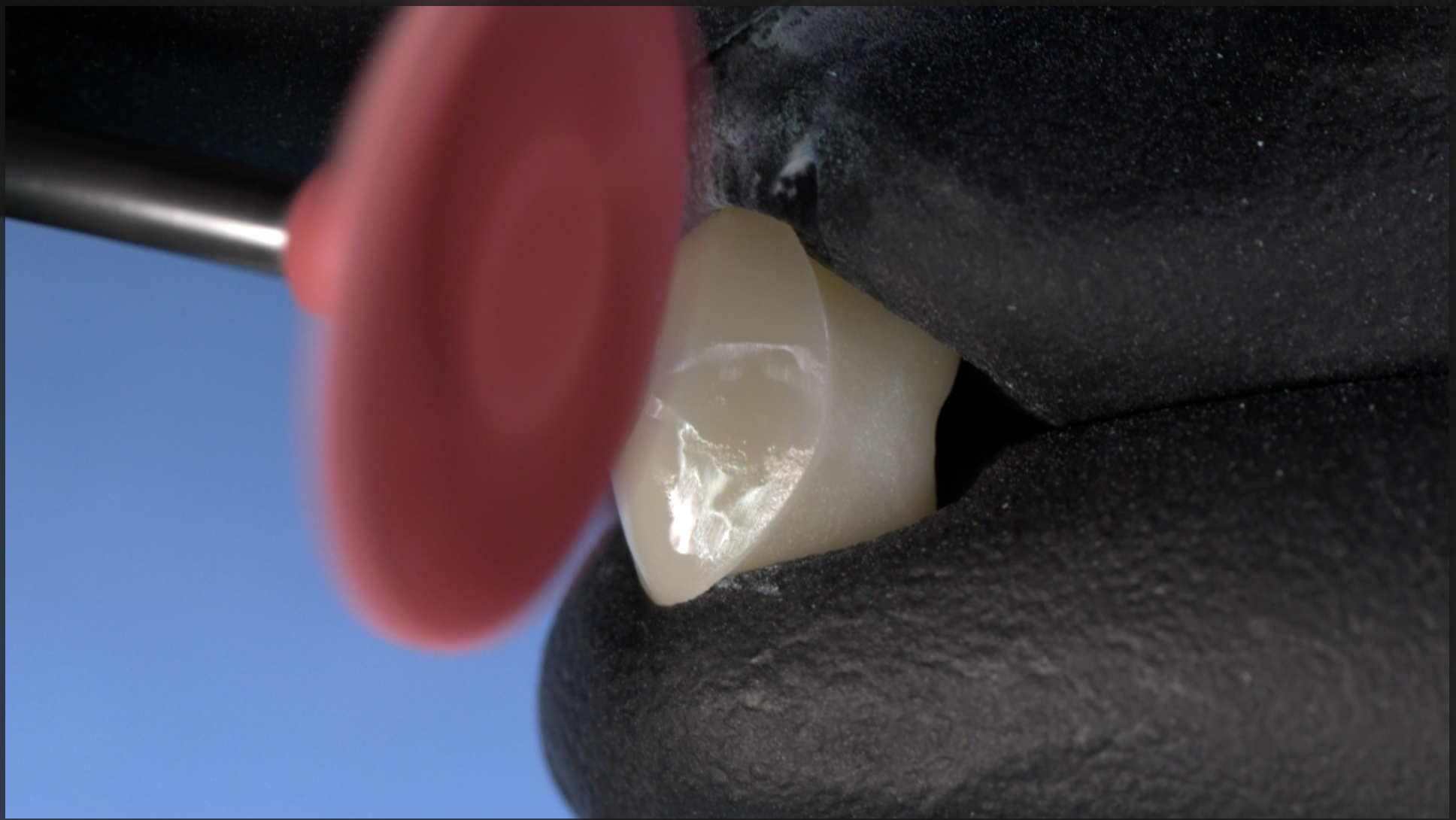 Implant Abutment Polish Workflow